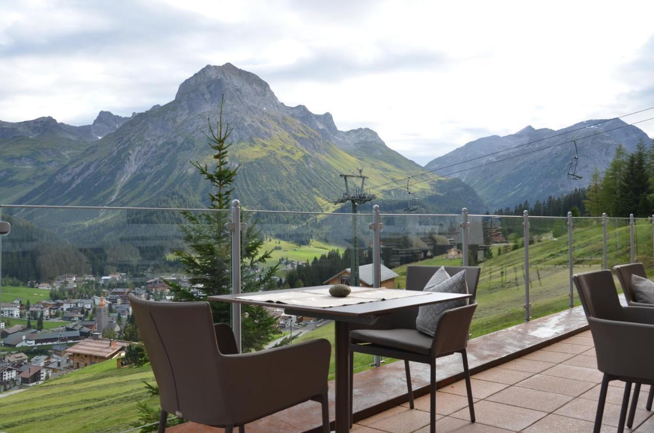Hotel Restaurant Formarin Oberlech Extérieur photo