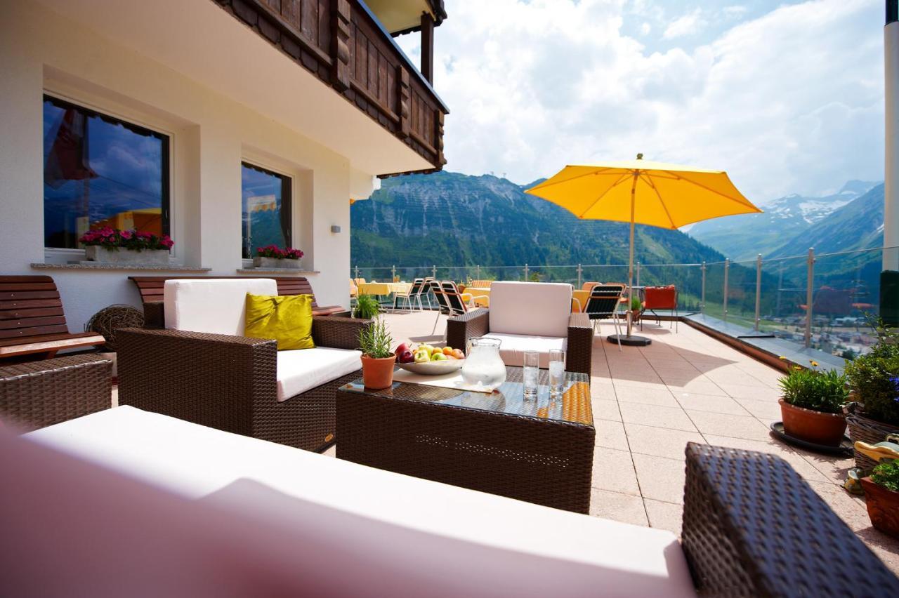 Hotel Restaurant Formarin Oberlech Extérieur photo